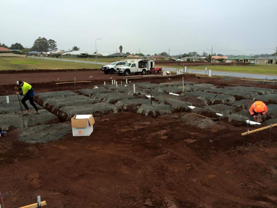 Plumbing Foundation for New House Build — Just Plumbing Group Pty Ltd In Toowoomba, QLD