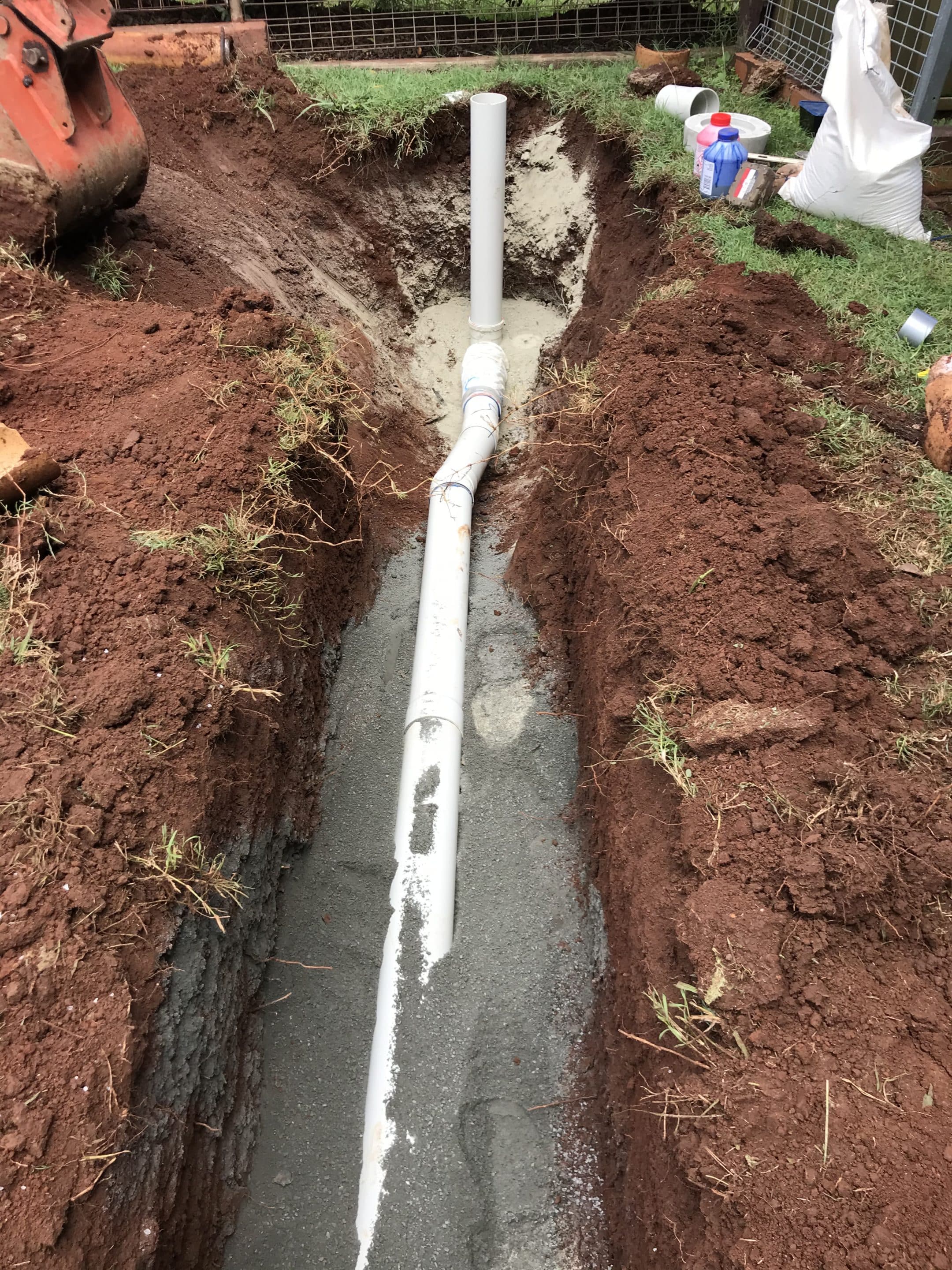 Replacement Plumbing Pipe In-ground — Just Plumbing Group Pty Ltd In Toowoomba, QLD