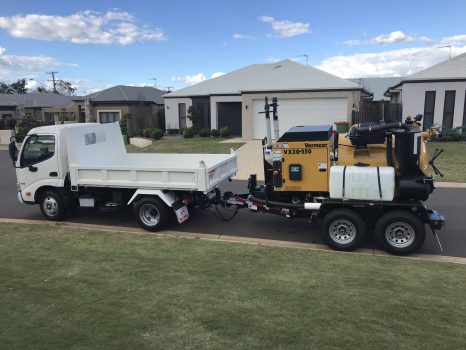 Vac Excavator Transport— Just Plumbing Group Pty Ltd In Toowoomba, QLD
